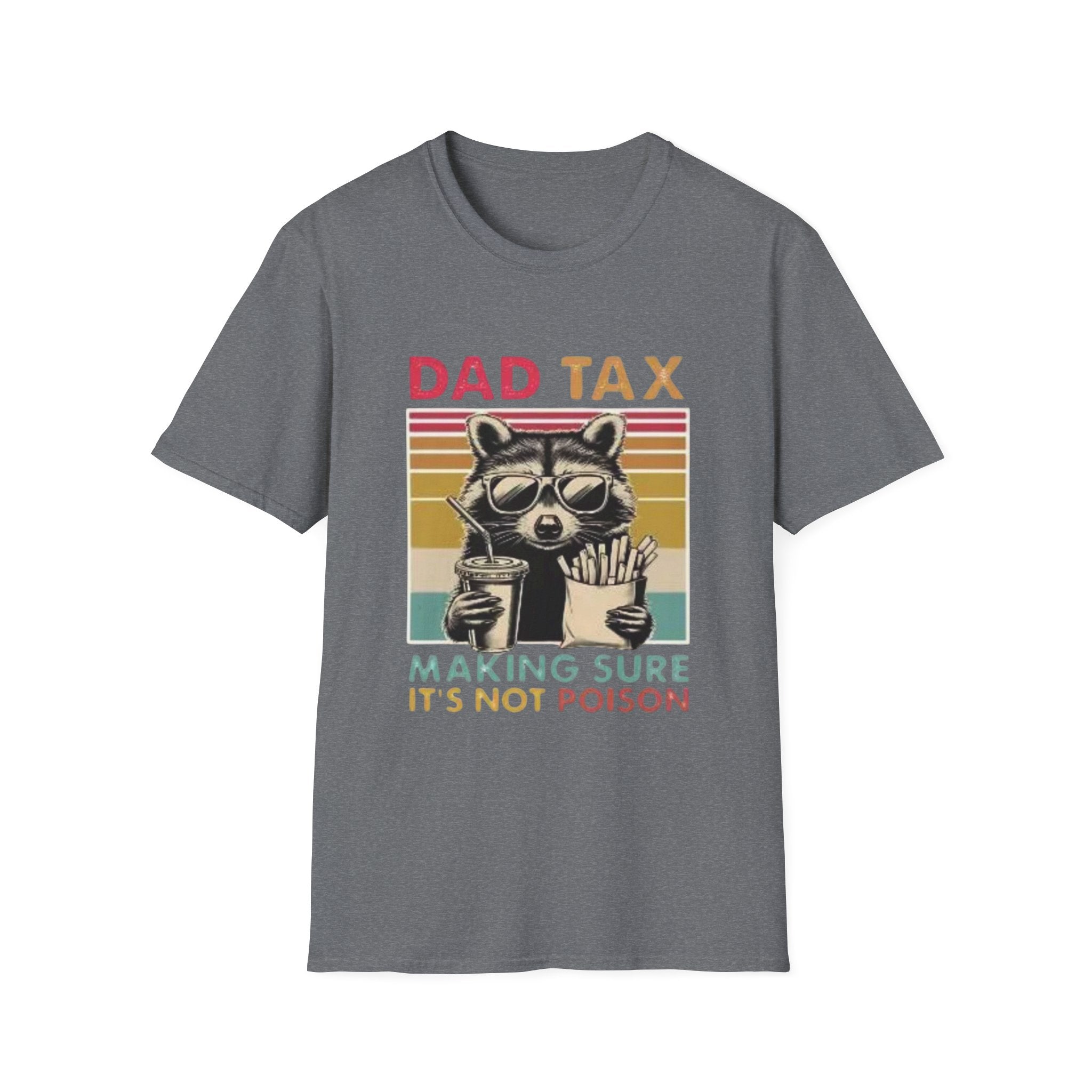 "Dad Tax" Raccoon Tee