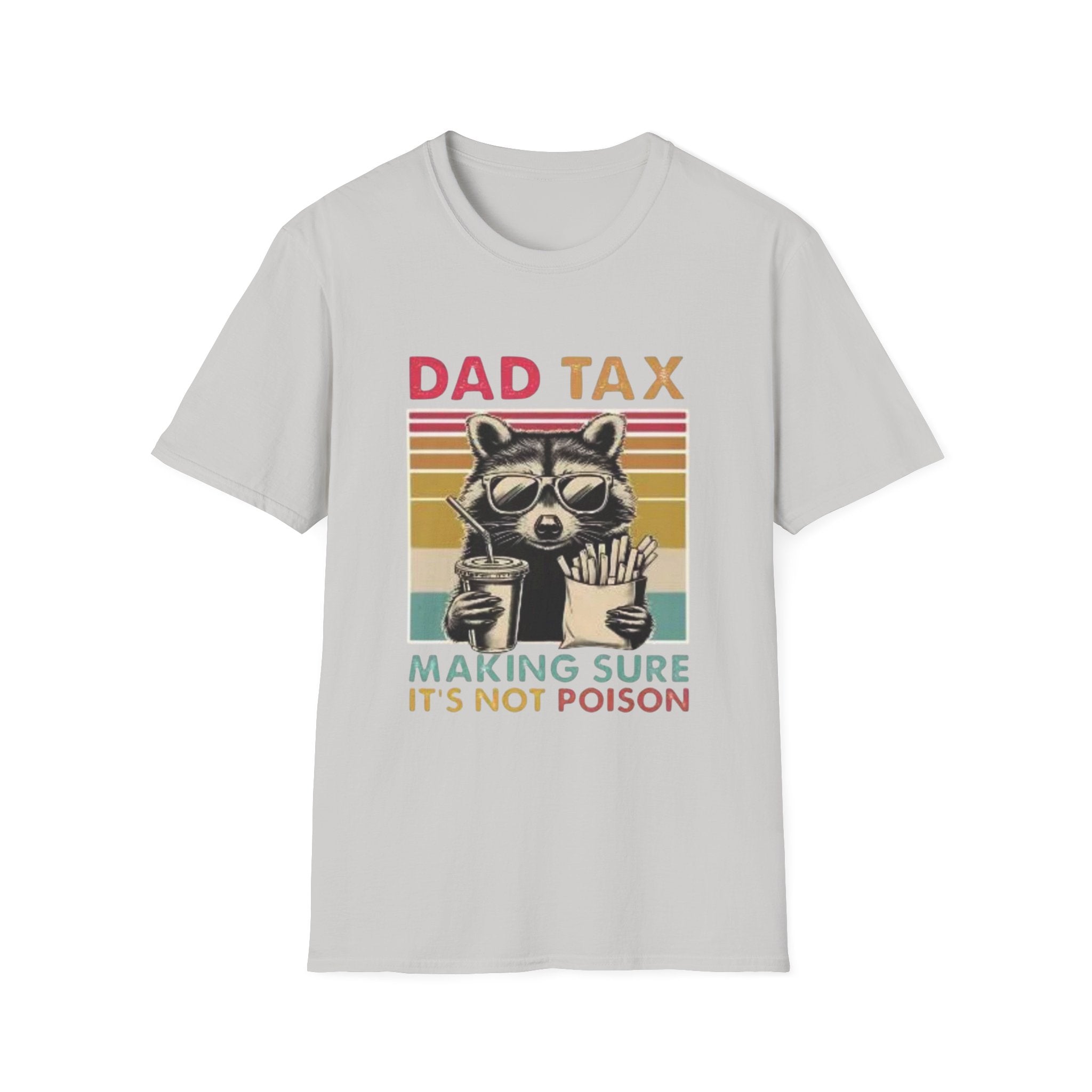"Dad Tax" Raccoon Tee