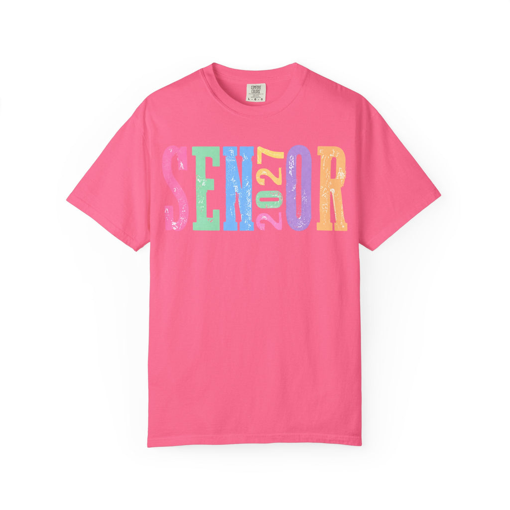 Senior 2027 Colorblock Tee
