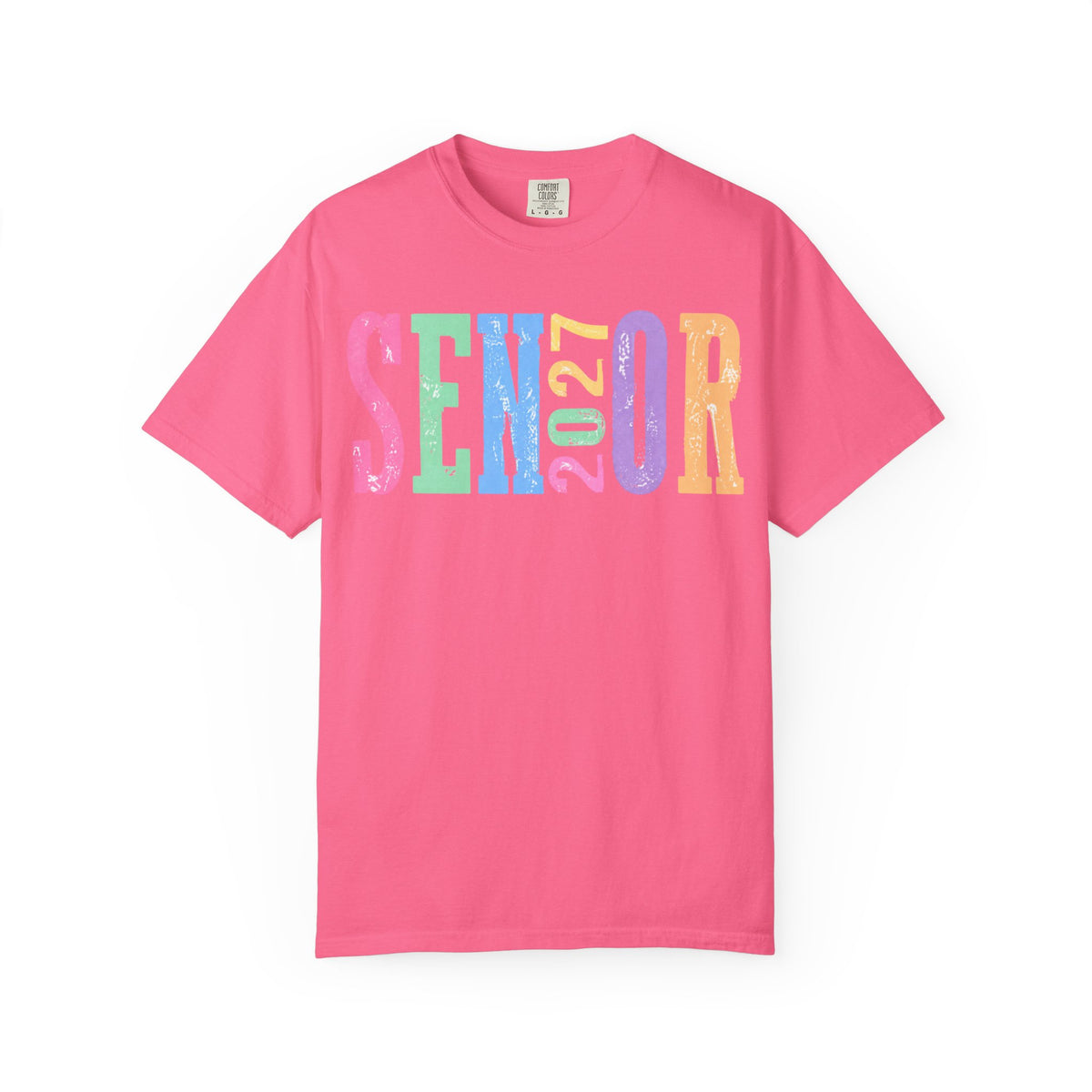 Senior 2027 Colorblock Tee