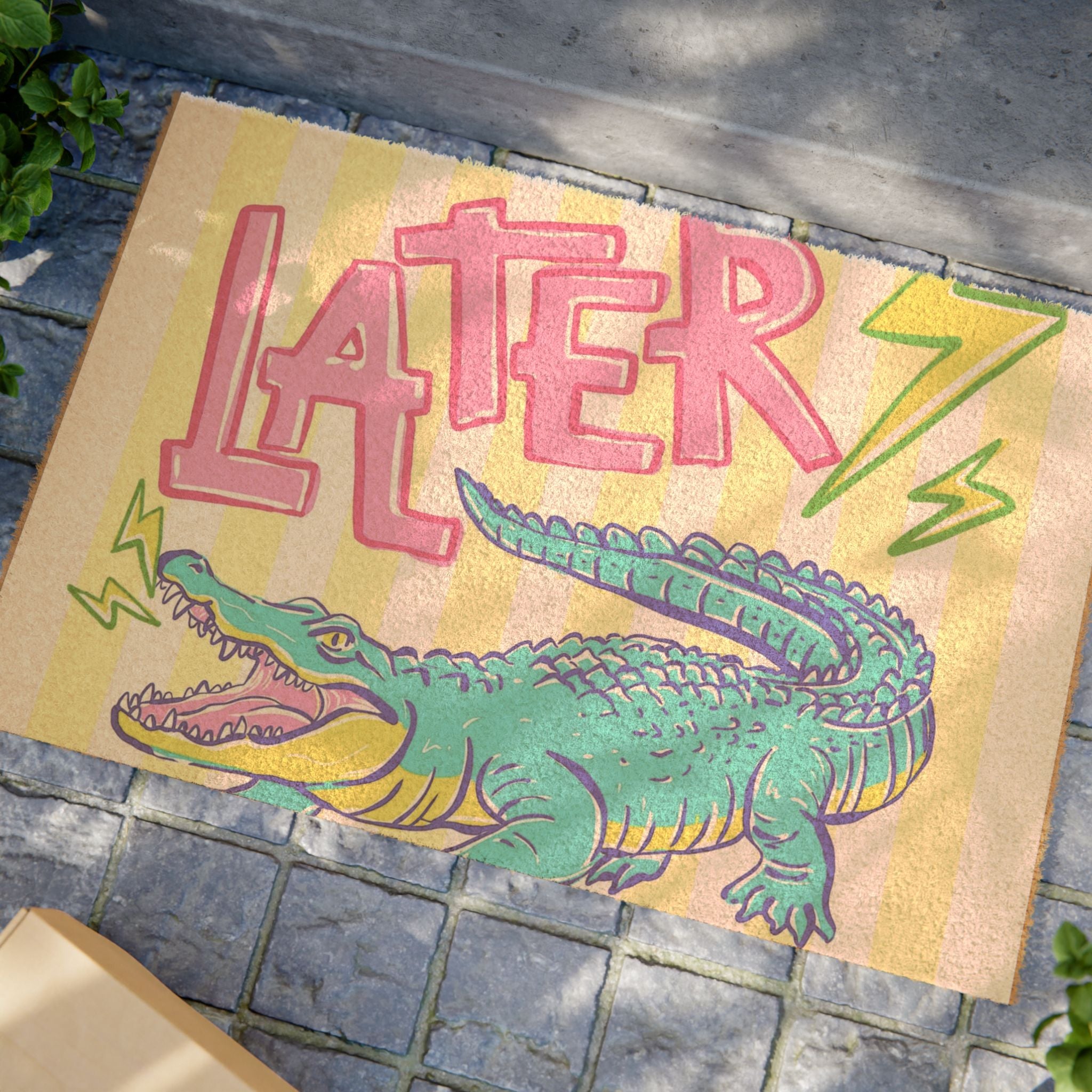 "Later Gator" Doormat