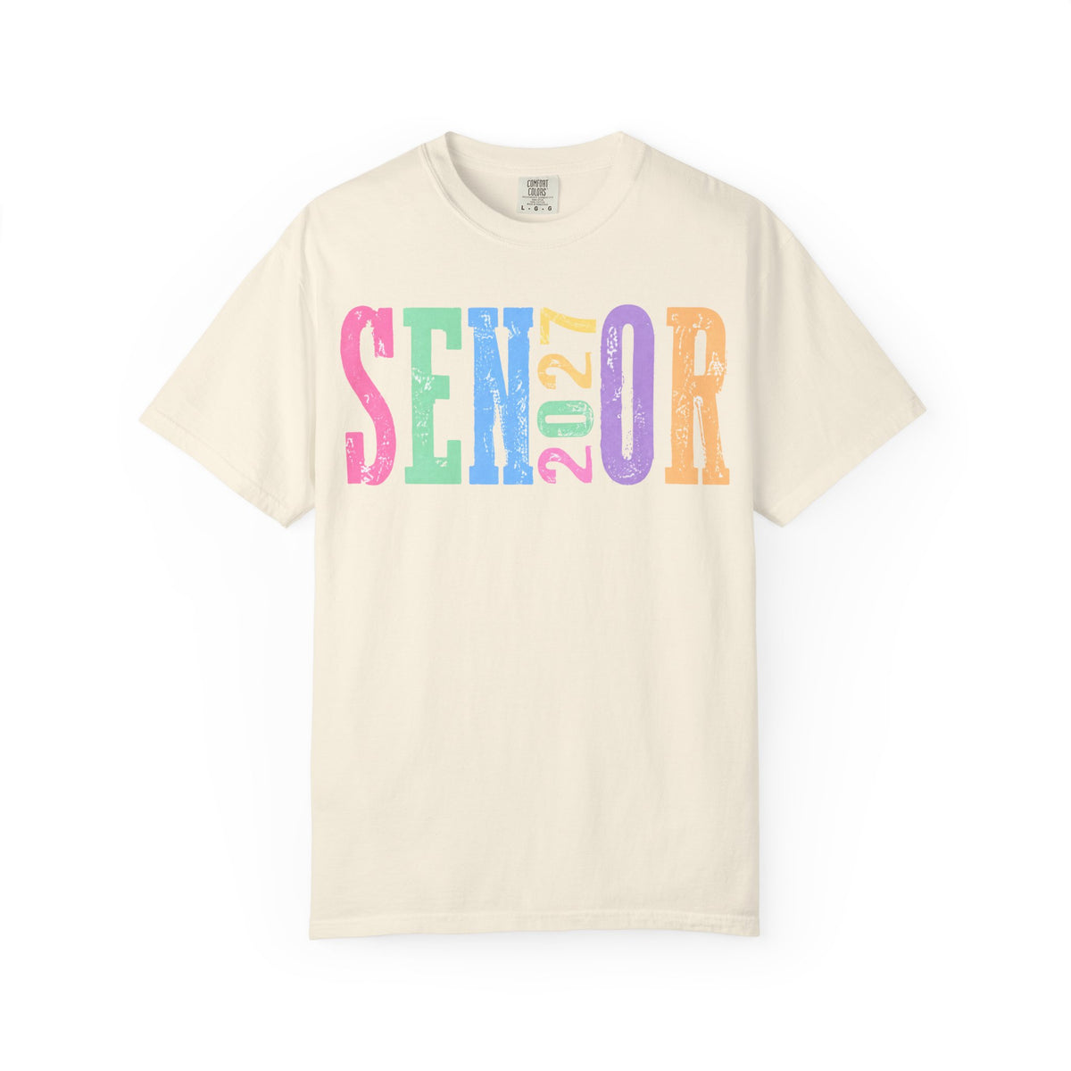 Senior 2027 Colorblock Tee
