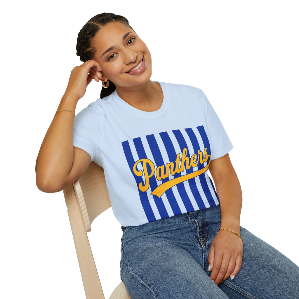 Panthers Stripped School Tee