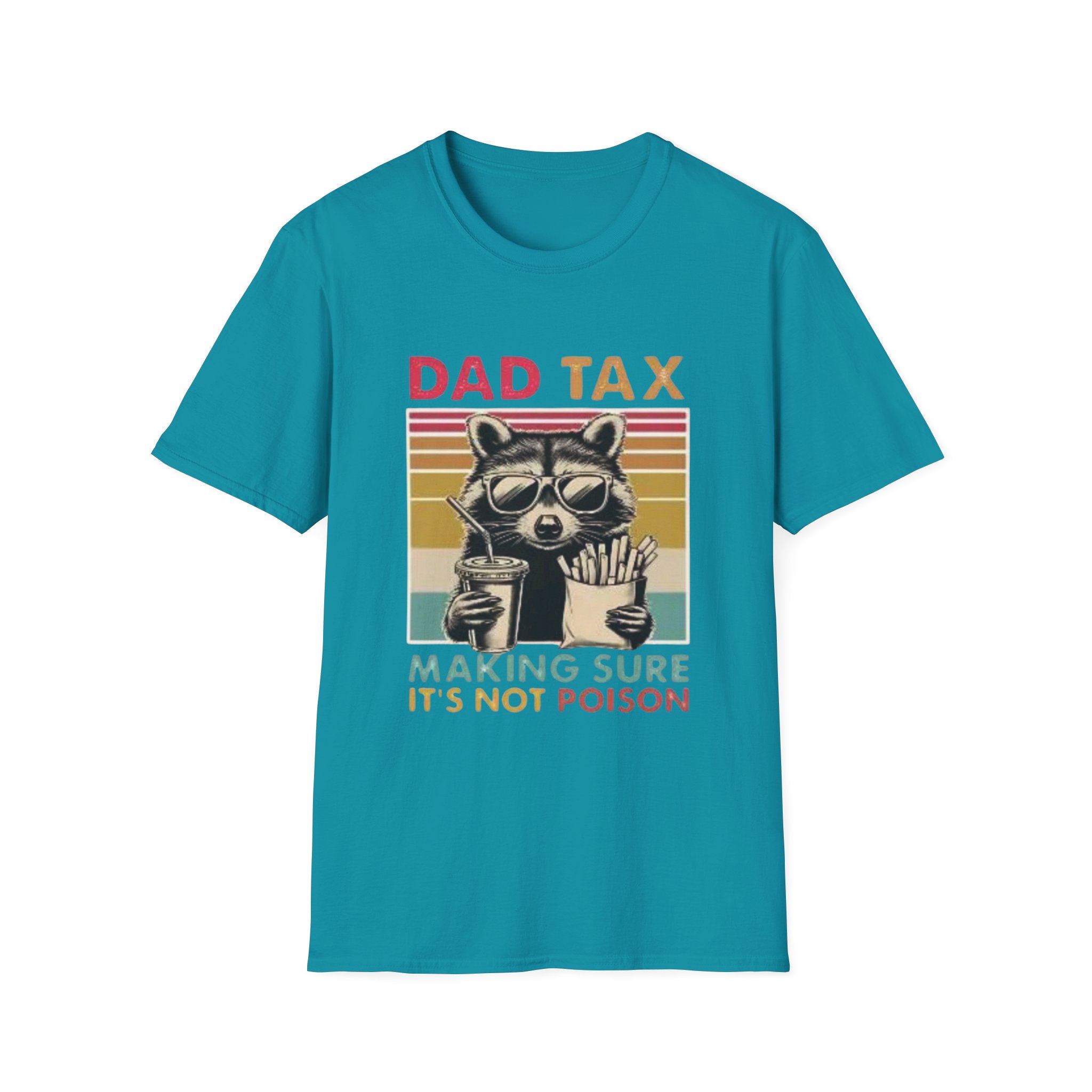 "Dad Tax" Raccoon Tee