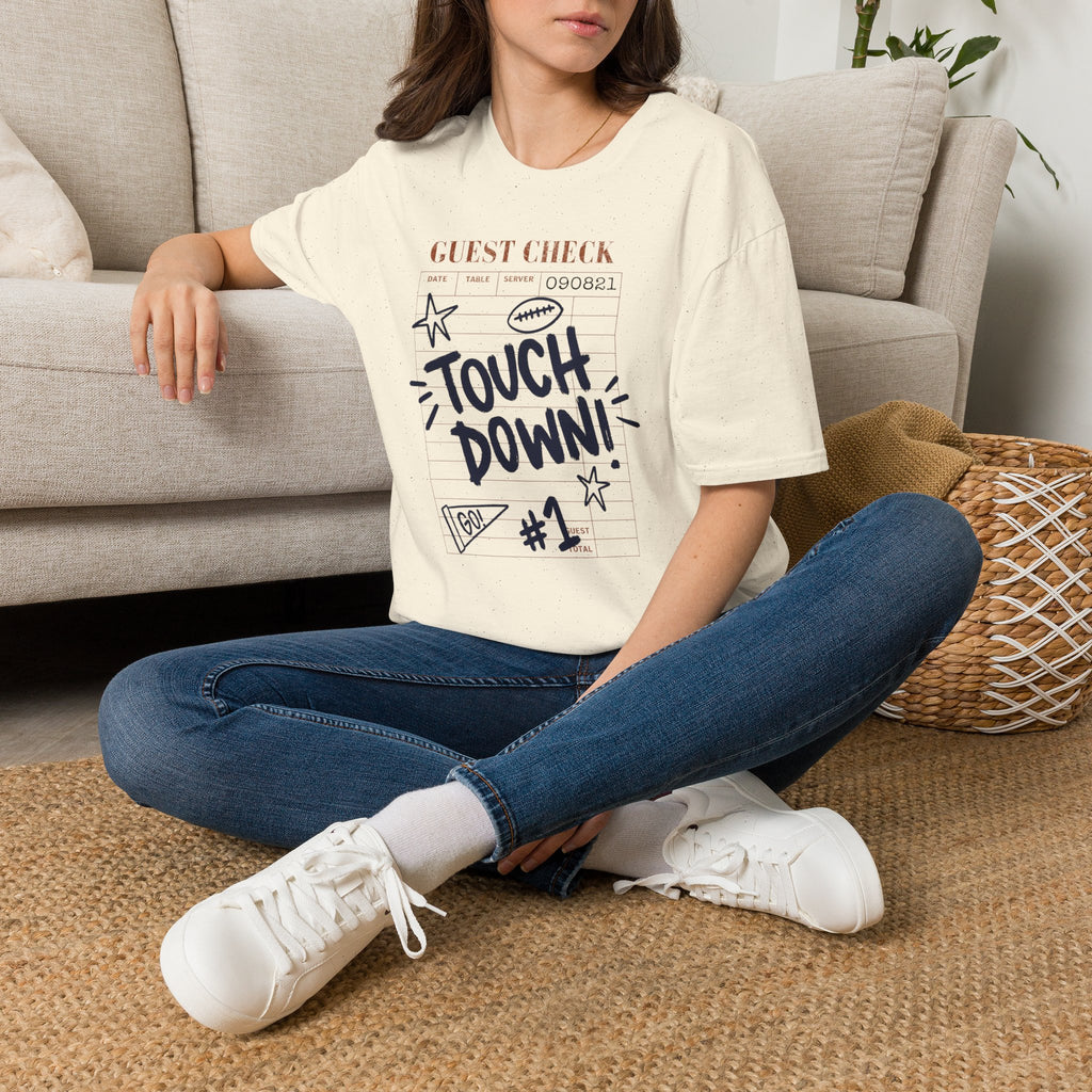 Touchdown Guest Check T-Shirt — Football Game Day Tee