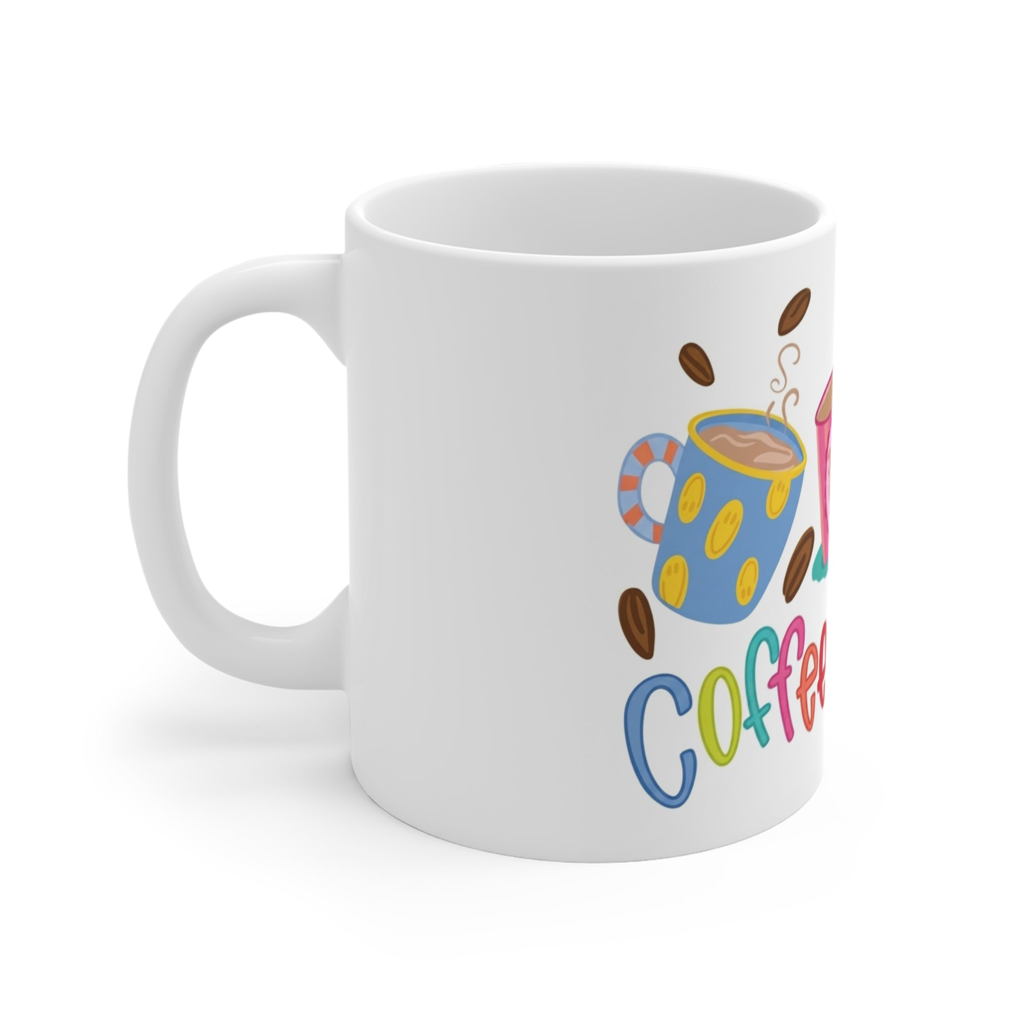 Fueled by Coffee & Jesus (11oz Ceramic Mug)