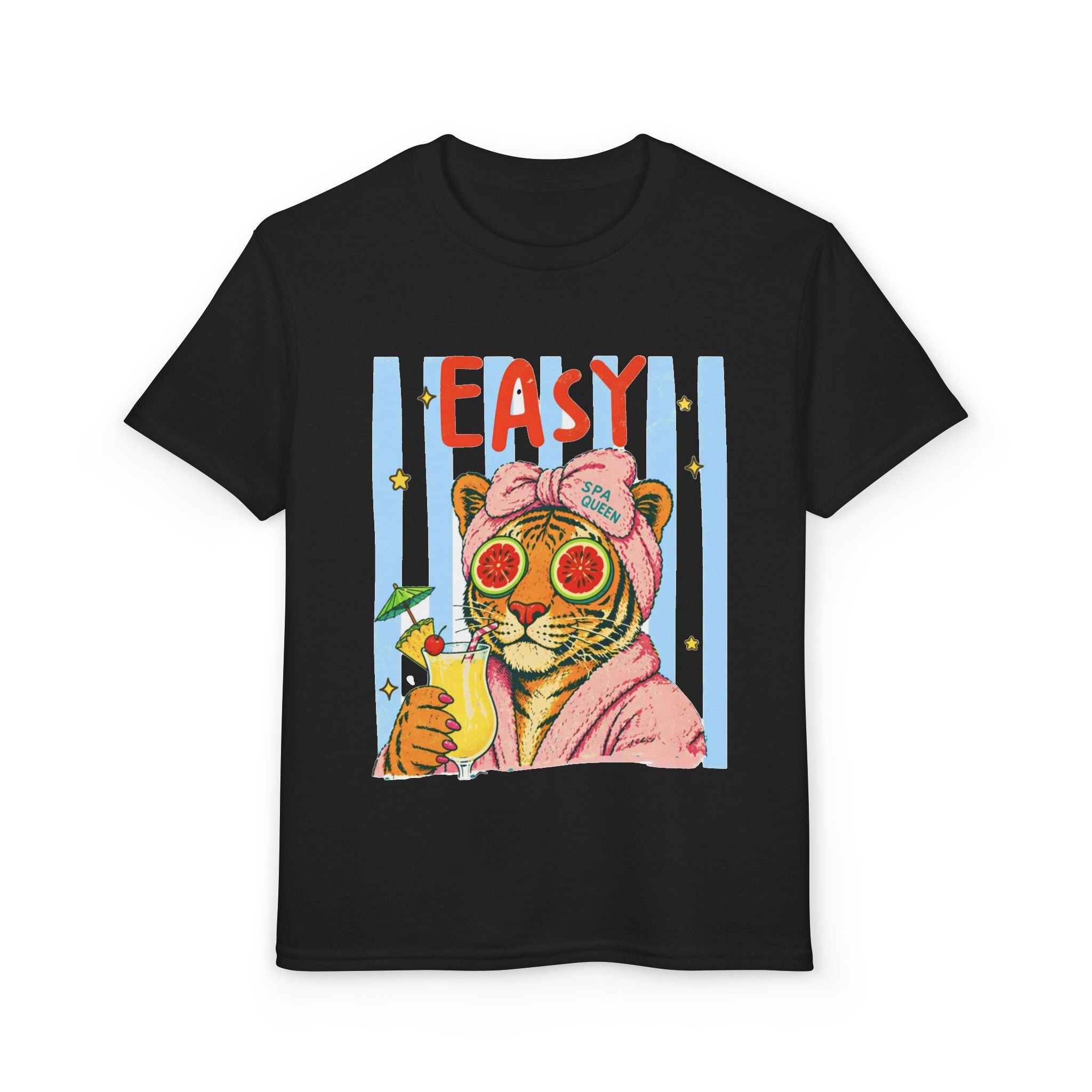 "Easy" Tiger Spa Tee- Youth