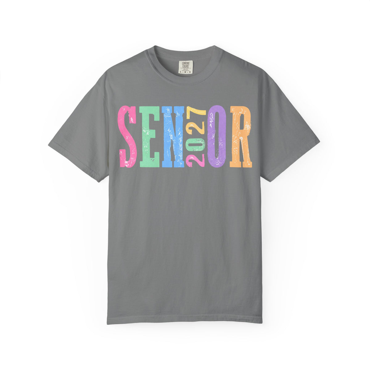 Senior 2027 Colorblock Tee