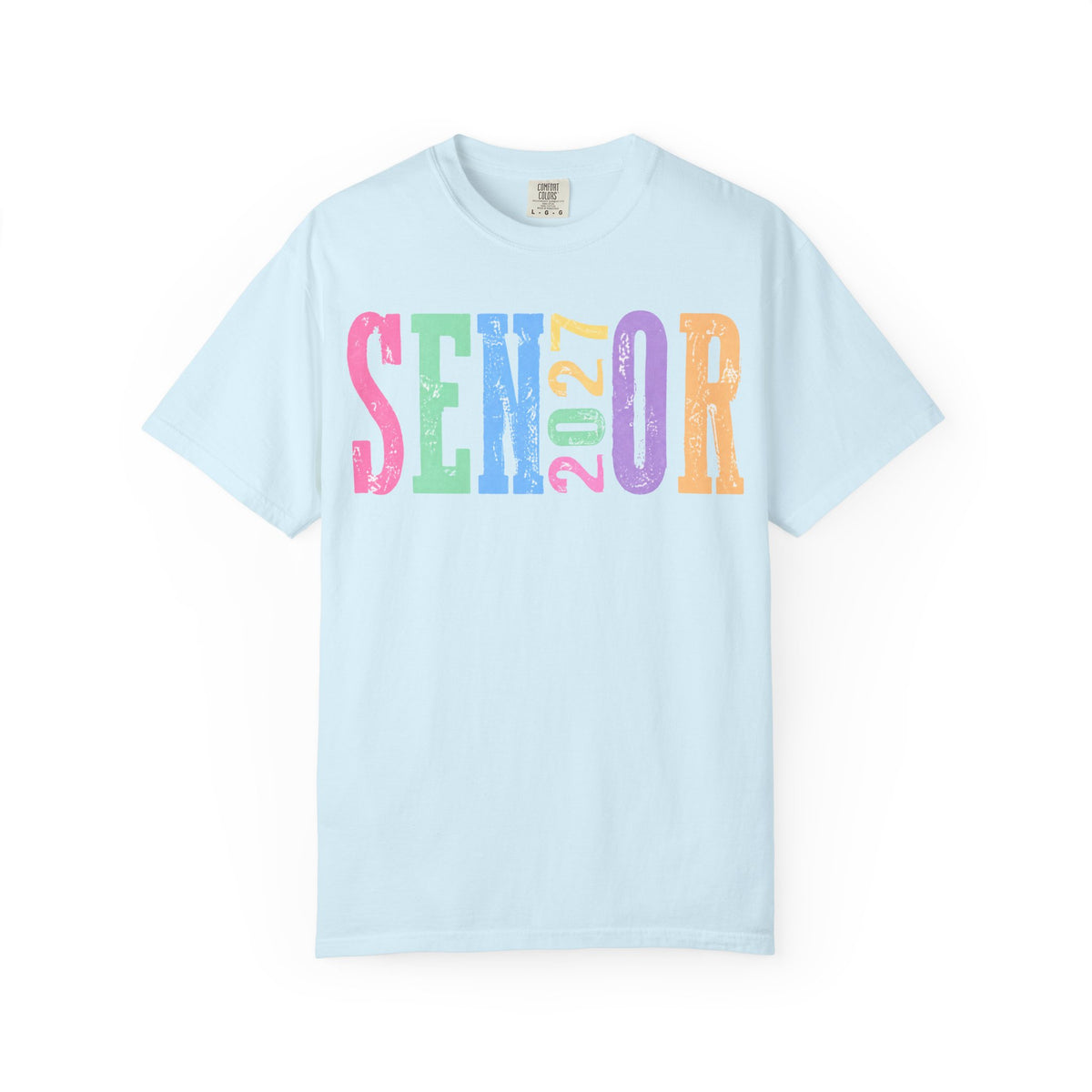 Senior 2027 Colorblock Tee