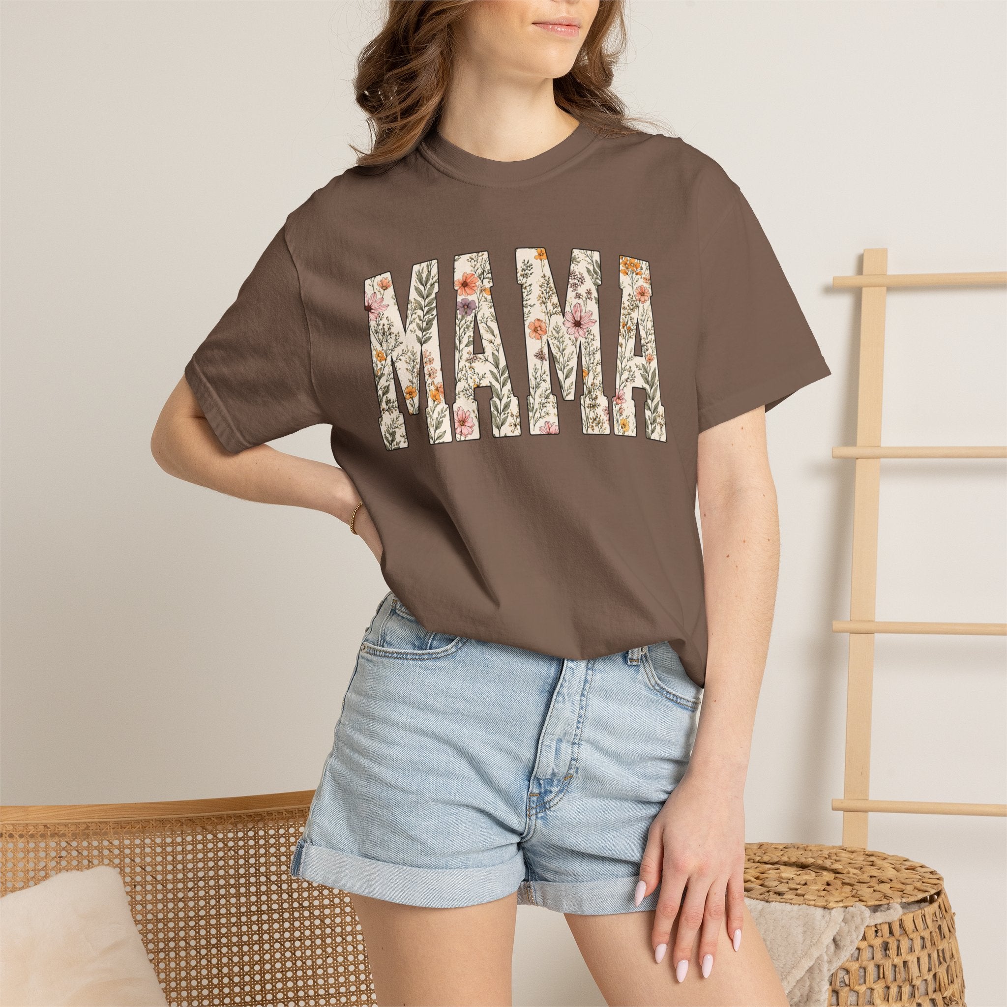 “Mama” Floral Tee