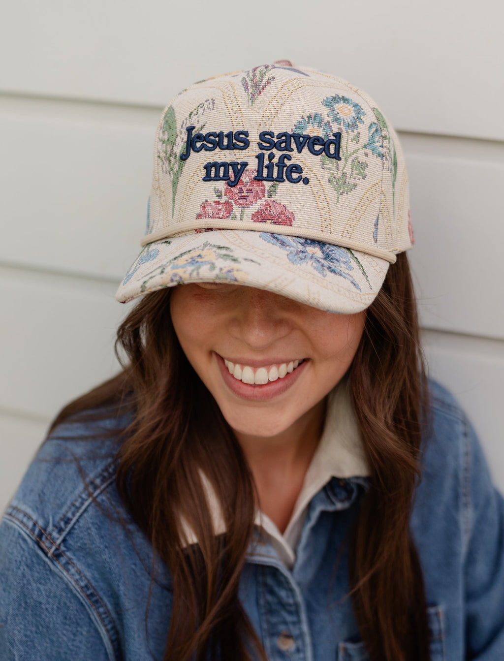 Jesus saved my life. Hat