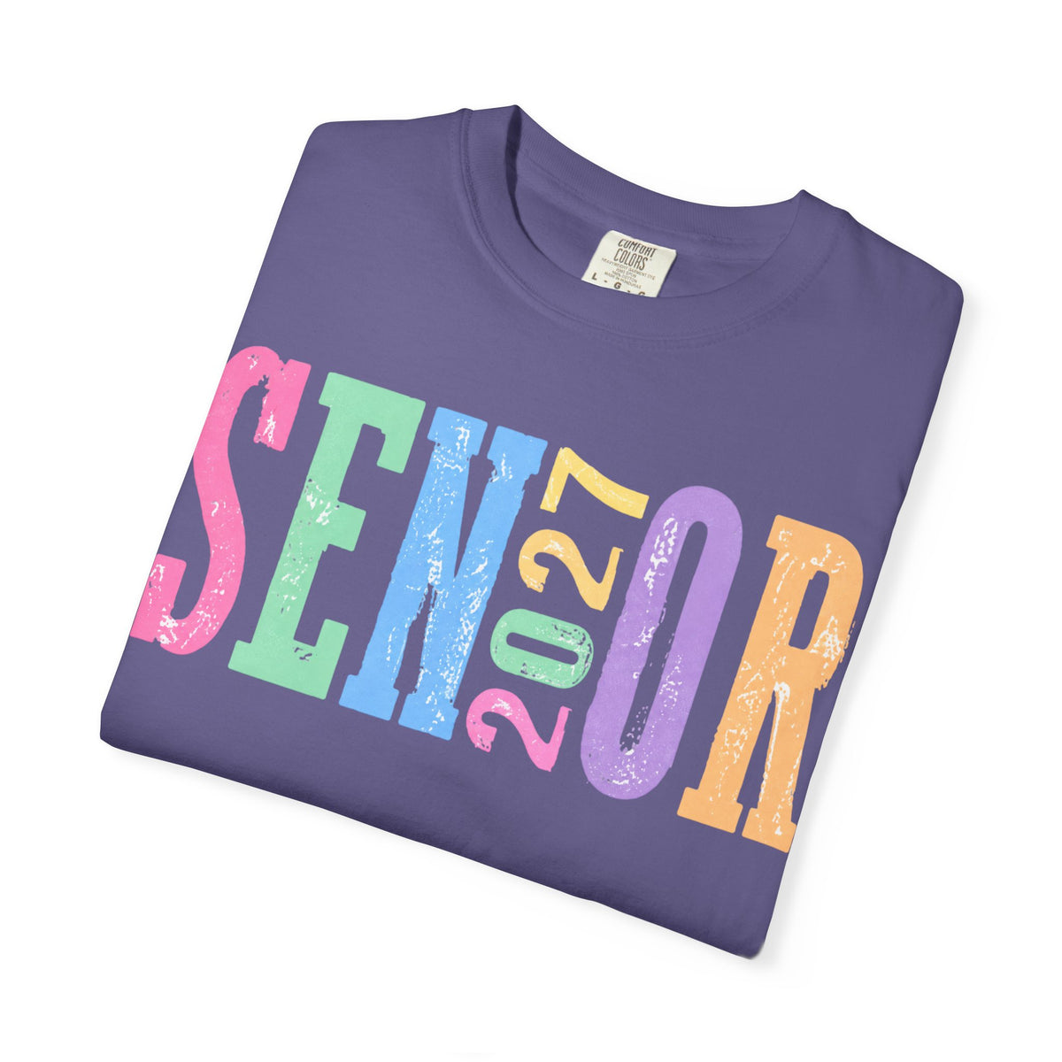 Senior 2027 Colorblock Tee