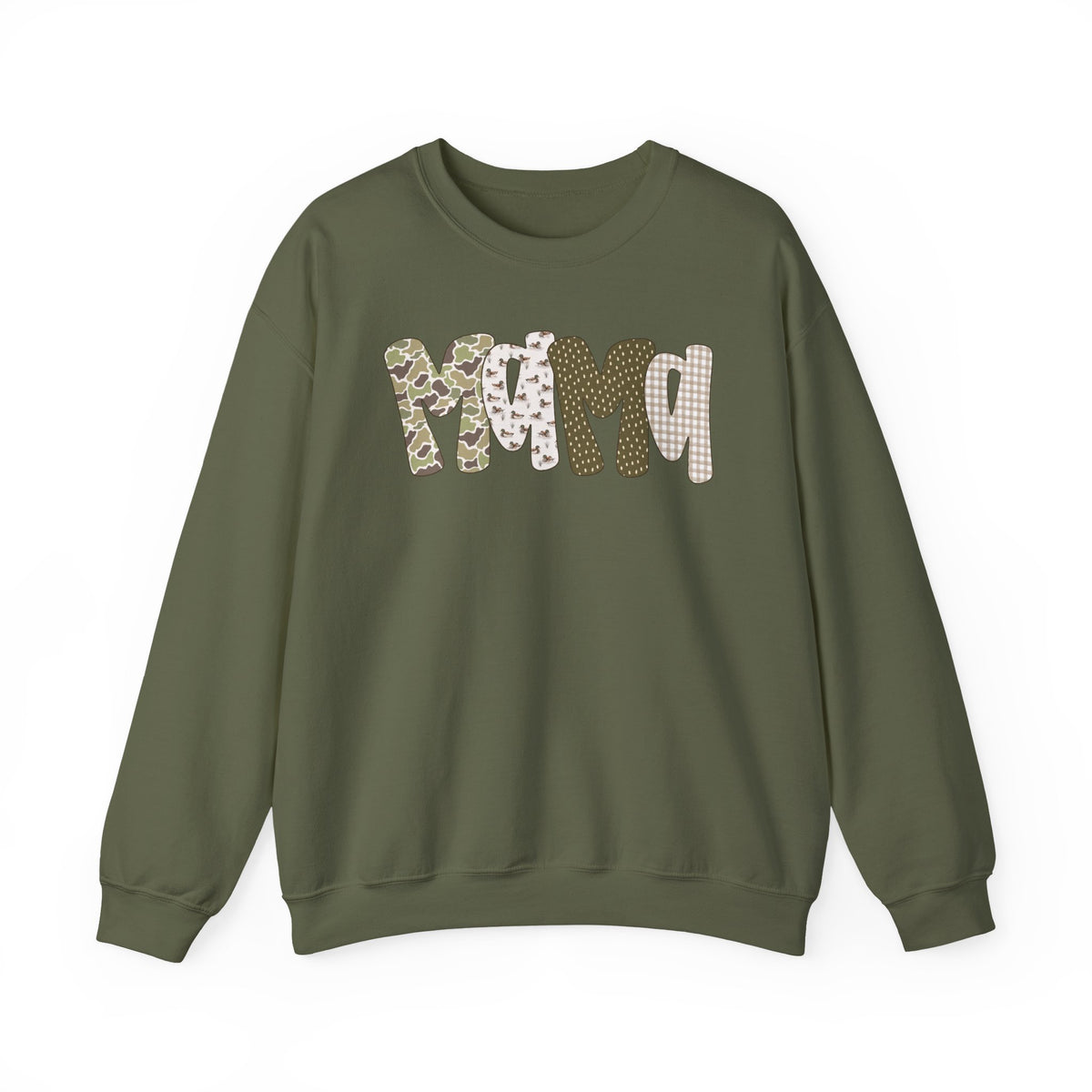 Mallard Mama Patchwork Sweatshirt