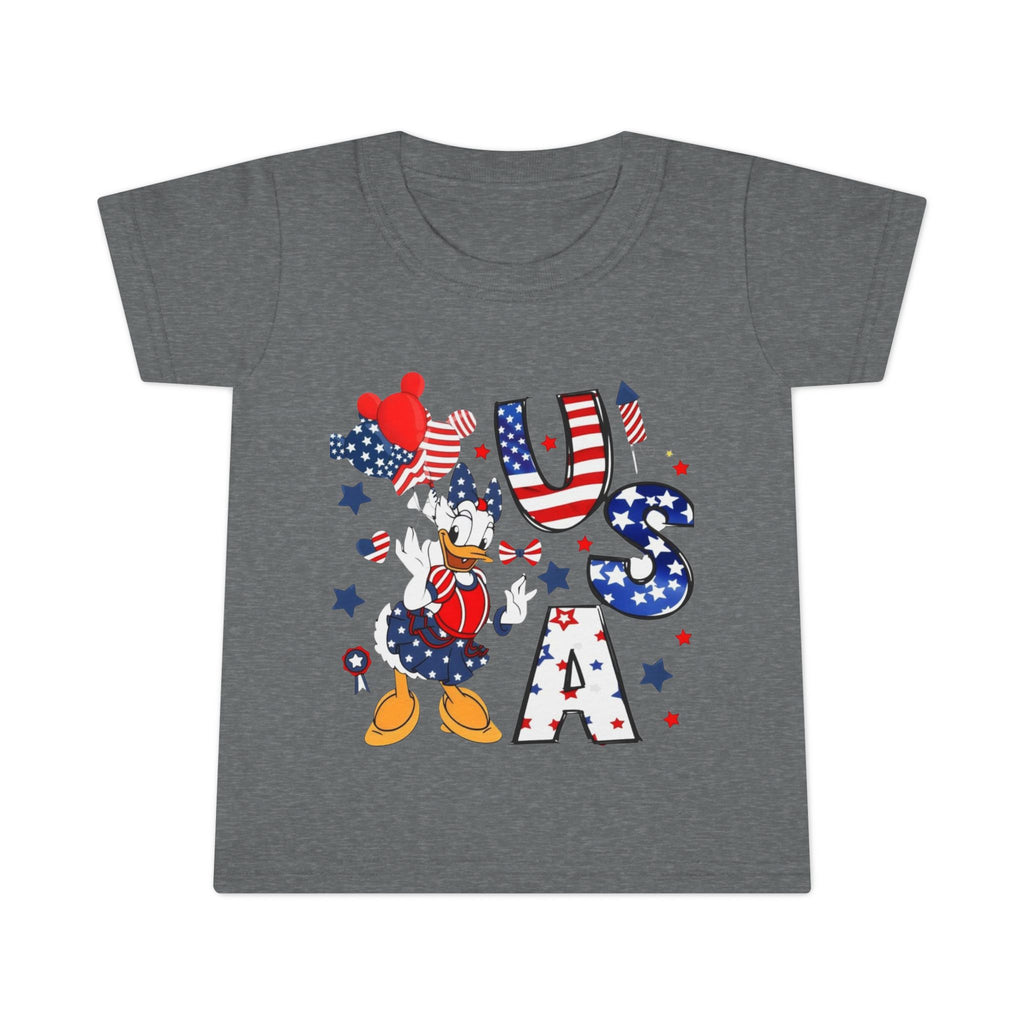 Toddler T-Shirt — Patriotic USA Stars & Stripes