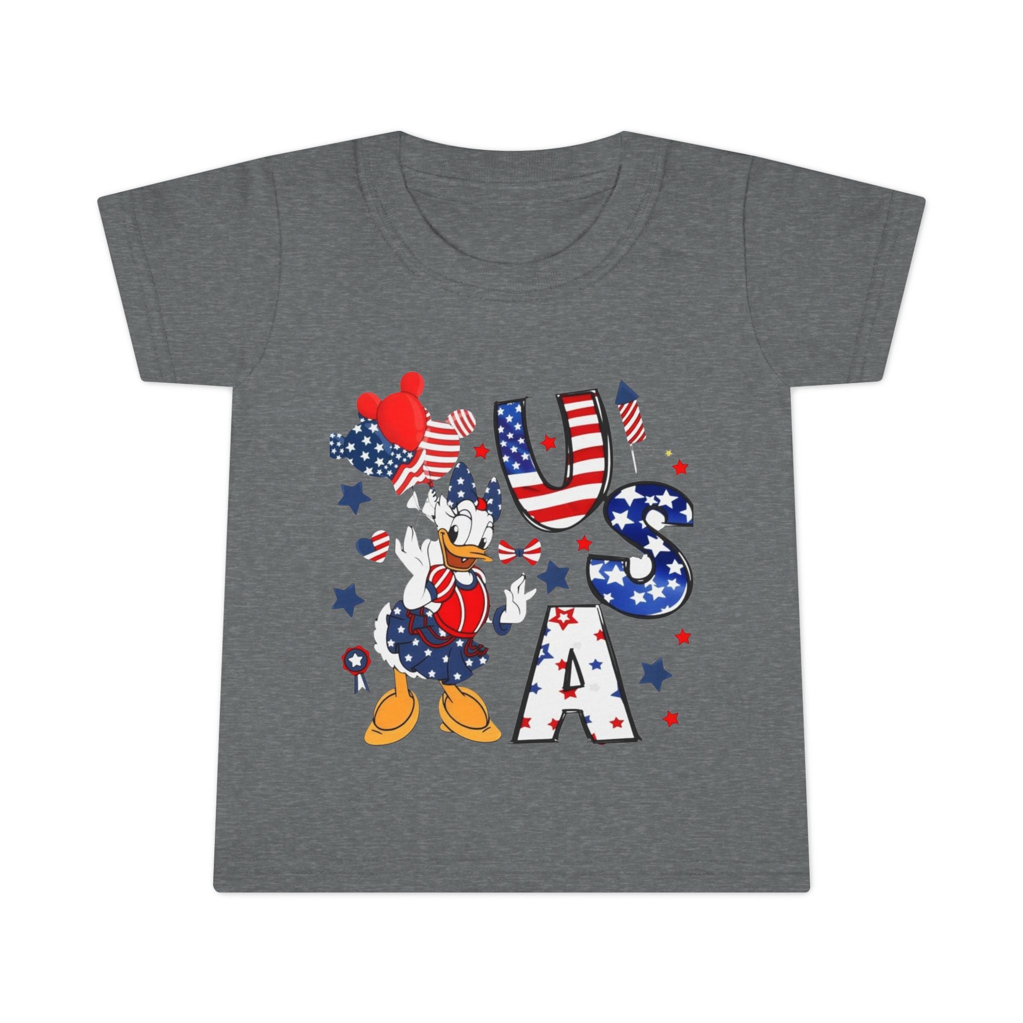Toddler T-Shirt — Patriotic USA Stars & Stripes