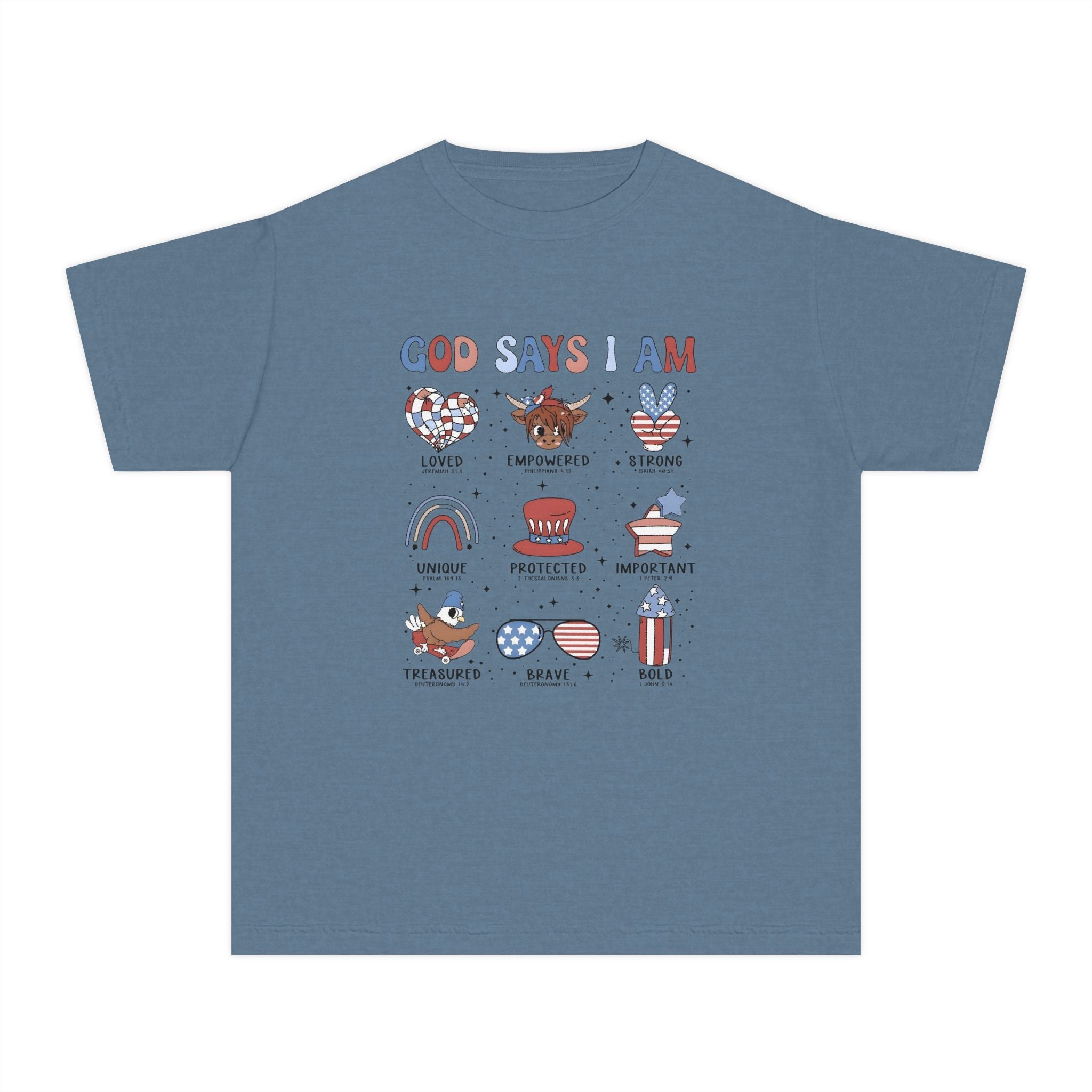 "God Says I Am.." Youth Tee
