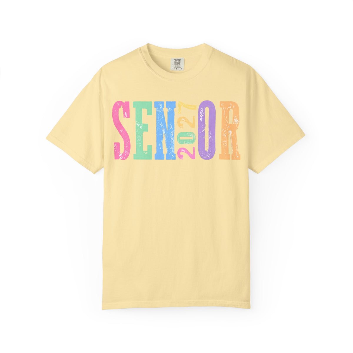 Senior 2027 Colorblock Tee
