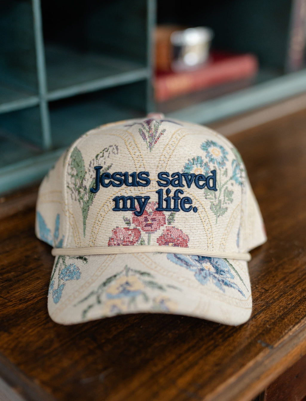 Jesus saved my life. Hat