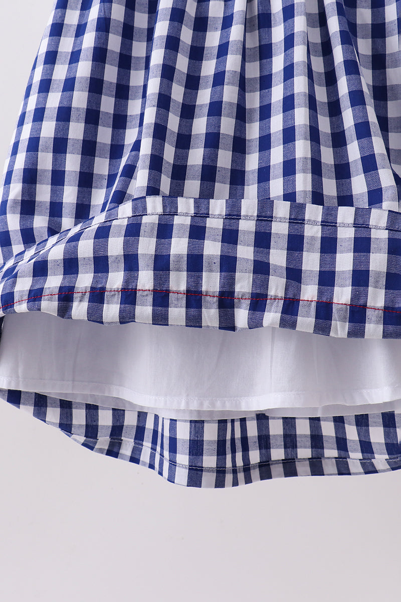 Patriotic Gingham Dress
