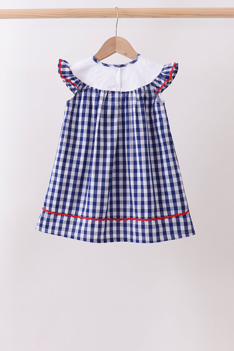 Patriotic Gingham Dress