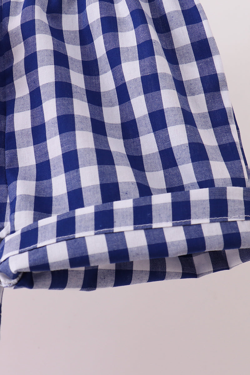 Red, White and Blue Shorts Set
