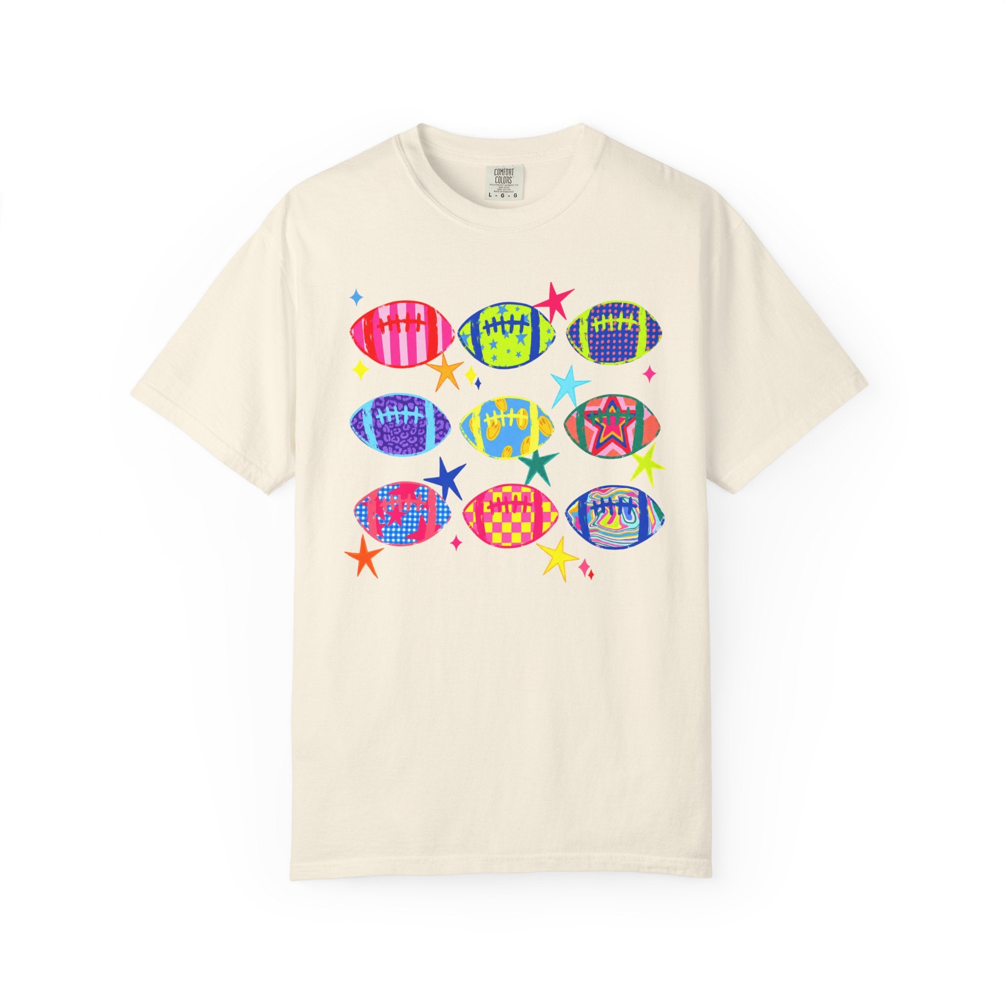 Neon Football Graphic Tee