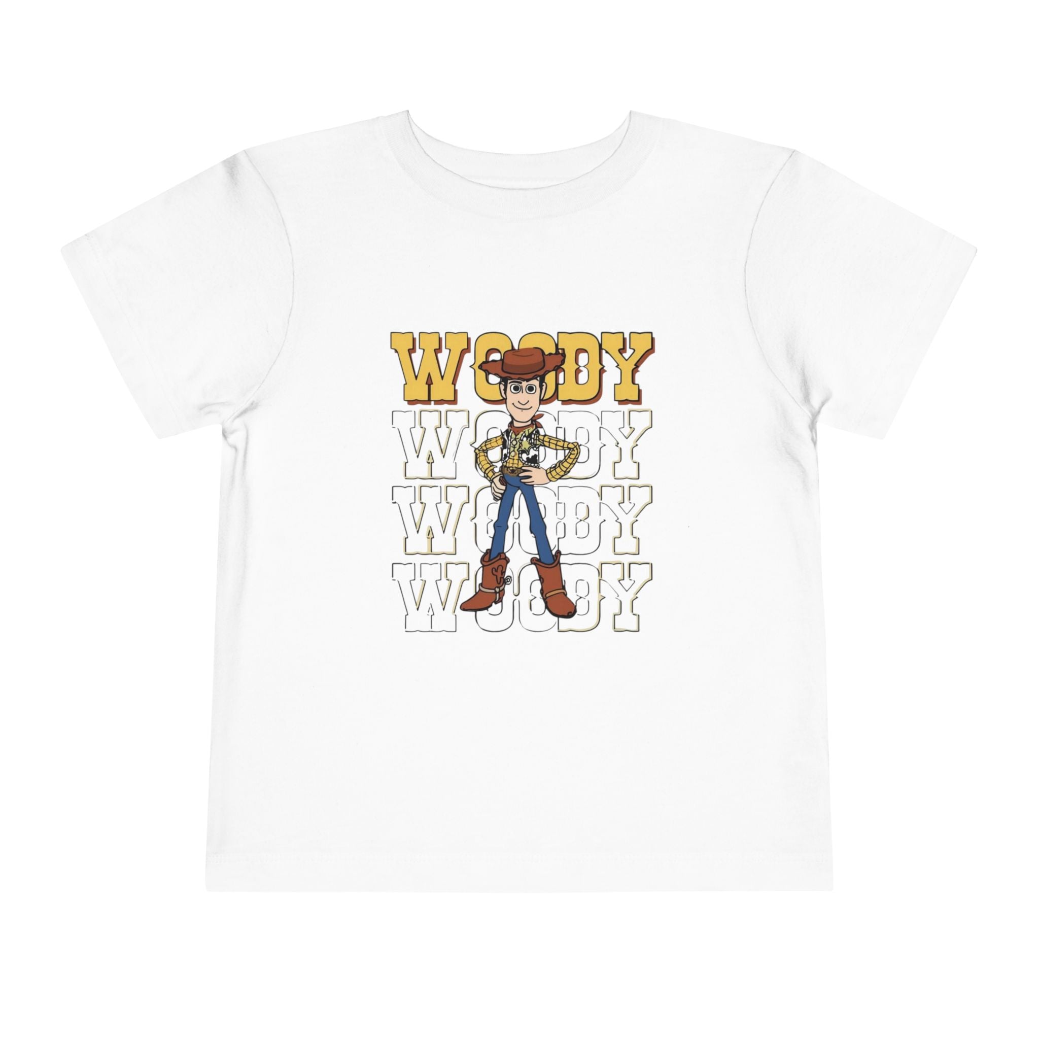 Toddler Tee — "Woody" Cowboy Toy Graphic