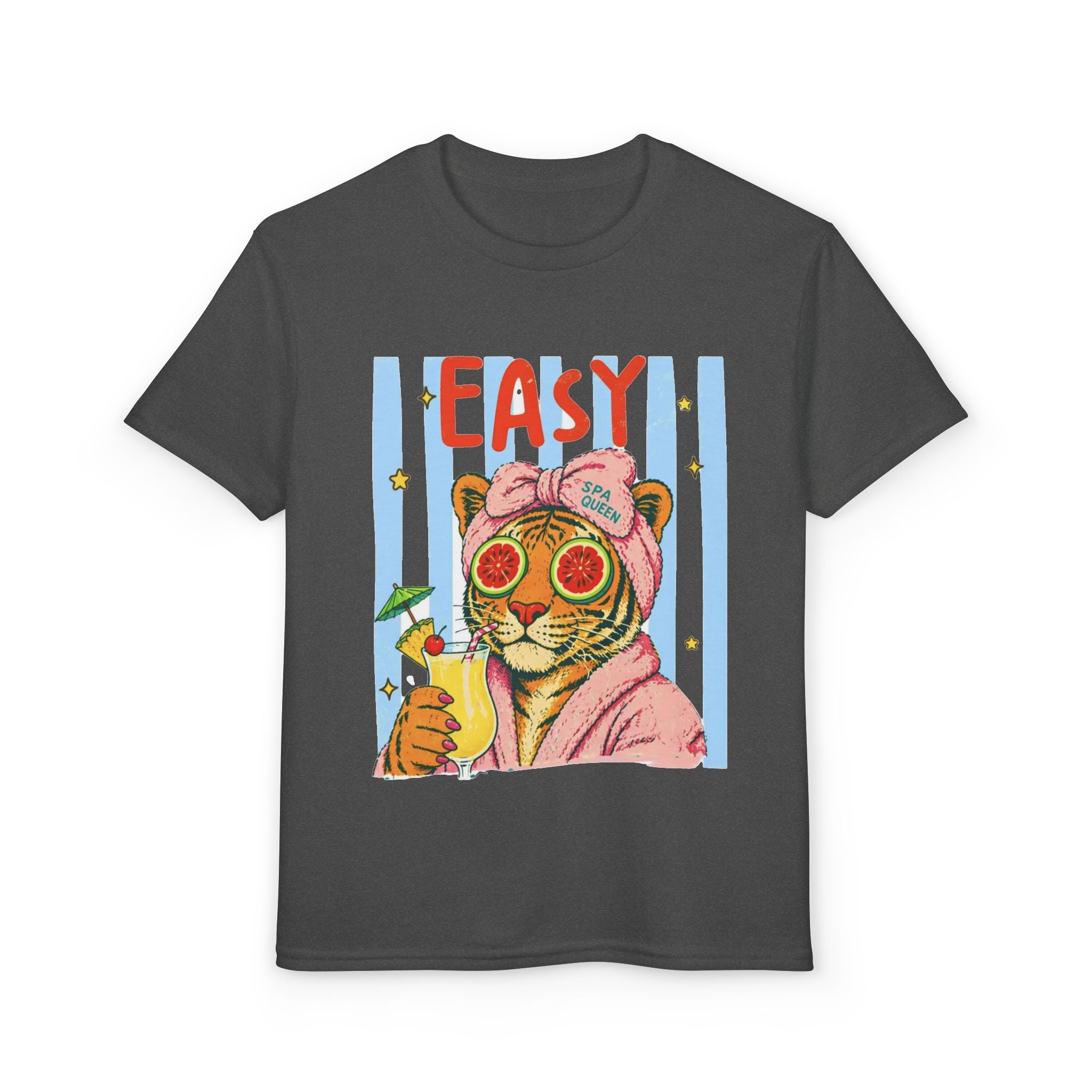 "Easy" Tiger Spa Tee- Youth