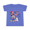 Patriotic Toddler T-Shirt — USA Stars & Stripes (Mouse)