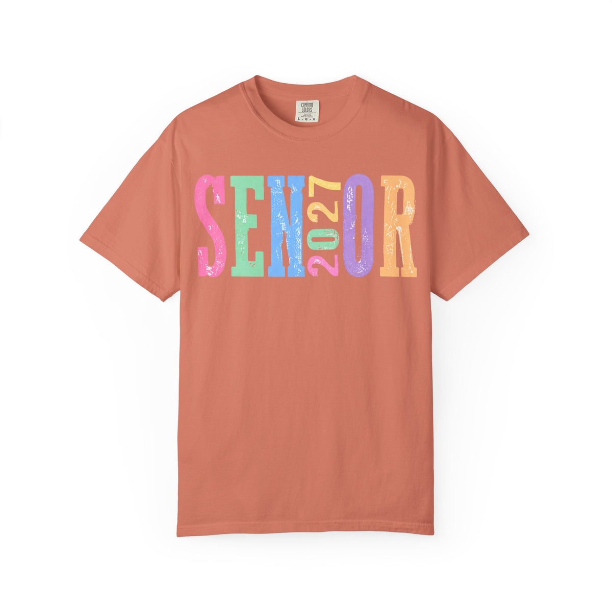 Senior 2027 Colorblock Tee