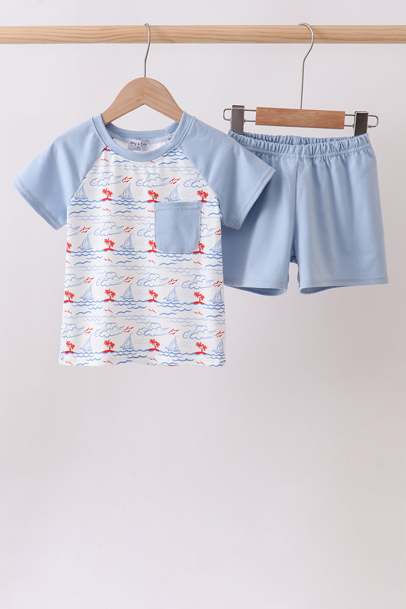 Little Captain Sailboat Set