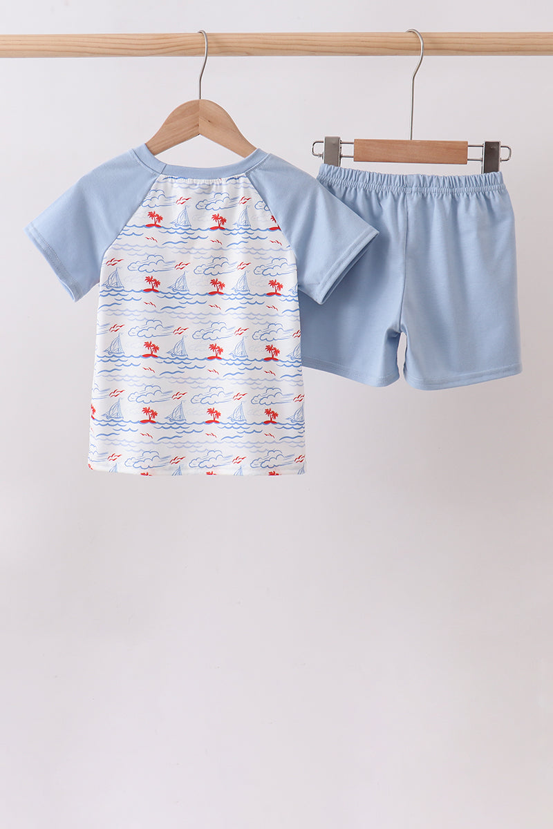 Little Captain Sailboat Set